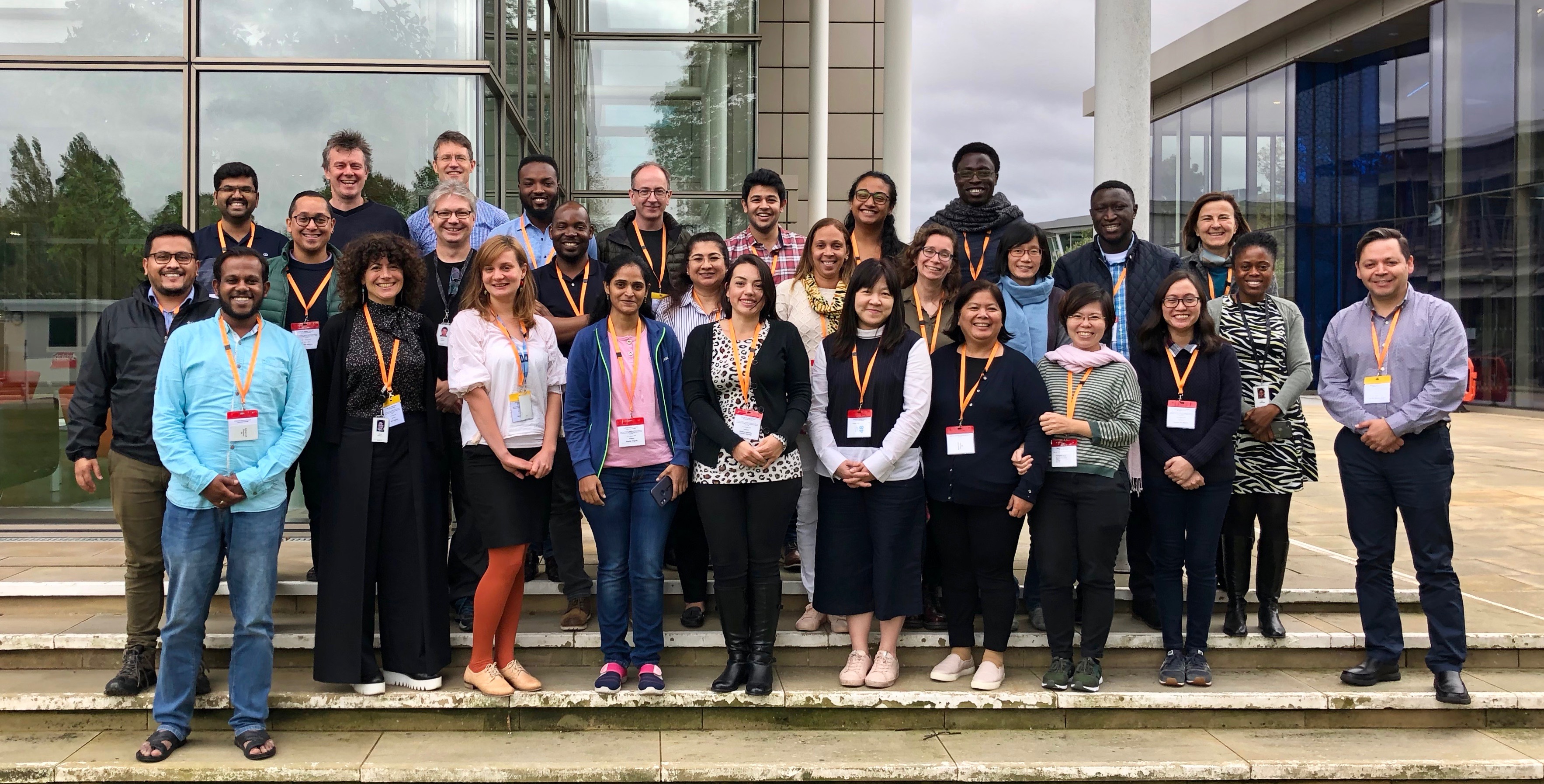 Participants at Train the Trainer: Capacity building for genomic surveillance of AMR in low- and middle-income countries 2019